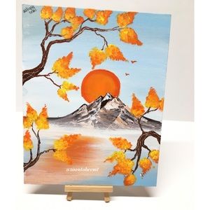 HP!!🤍8x10 Acrylic Painting By Me- Ahead 🏜